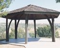 2100 Hexagonal Park Pavilions