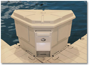 New For 2004 - Corner Storage Box