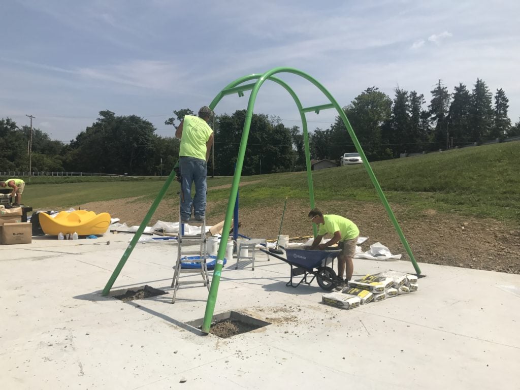 Playground installation