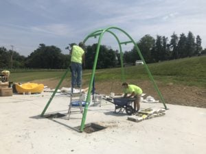 Playground installation