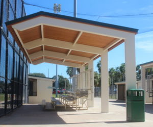 rcp shelters bleacher cover